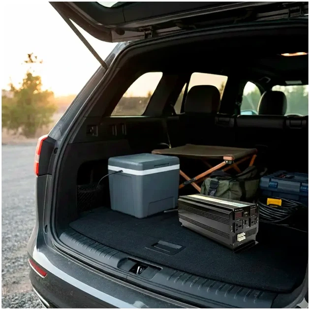 Инвертор 12000W 12V с модифицированной синусоидой черный для автономного энергоснабжения - Фото 6 Инвертор 12000W 12V с модифицированной синусоидой черный для автономного энергоснабжения - изображение 6