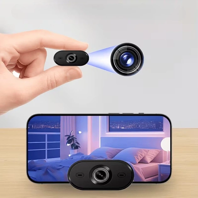 Камера X6 WiFi 1080P мини видеонаблюдение с ночным видением и датчиком движения IP камера для дома - изображение 4