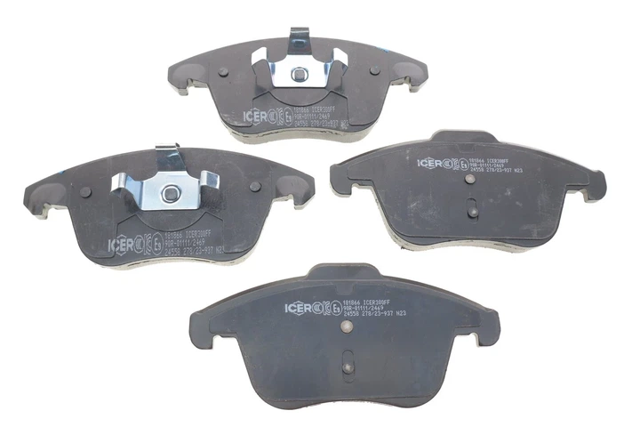 Колодки гальмові ICER 181866 Citroen DS5, C4, DS4; Peugeot 5008, 3008 425362, 425397, 425477 - зображення 4