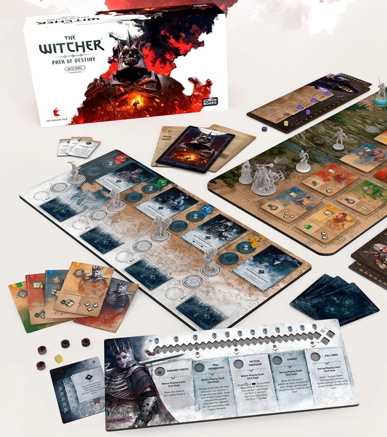 Dodatek do gry planszowej Go on Board The Witcher: Path of Destiny - Wild Hunt POD-2WH-EN  (5905289601397) - obraz 2