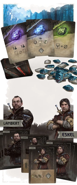 Gra planszowa Go on Board The Witcher: Path of Destiny - Legendary Monsters POD-2LH-EN (5905289601533) - obraz 2