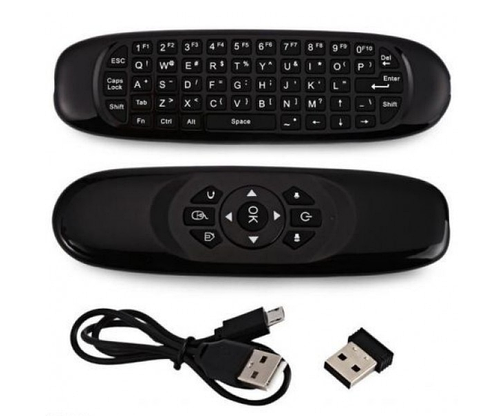Гироскопная аэромышь пульт с клавиатурой Air Mouse I8 HDSYR_422 - изображение 3