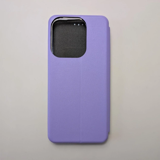 Чохол книжка Magnei для Xiaomi Redmi 15C, Poco C85 на фіолетовий магніті - зображення 2
