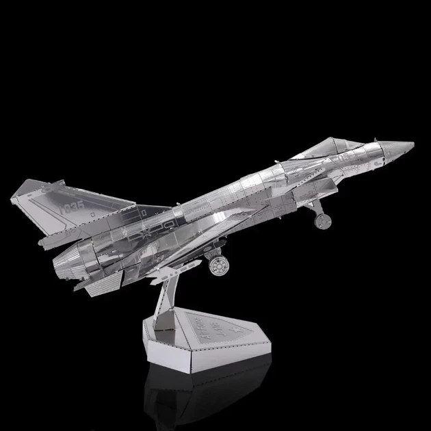 Конструктор металлический Shupin Истребитель J-10 - Фото 4 Конструктор металлический Shupin Истребитель J-10 - изображение 4