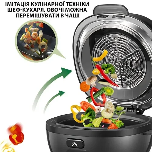 Smart-аерофритюрниця Zepline ZP-140, 10 л, 4000 Вт, потужний аерогриль, мультипіч з 18 програмами - Фото 4 Smart-аерофритюрниця Zepline ZP-140, 10 л, 4000 Вт, потужний аерогриль, мультипіч з 18 програмами - зображення 4