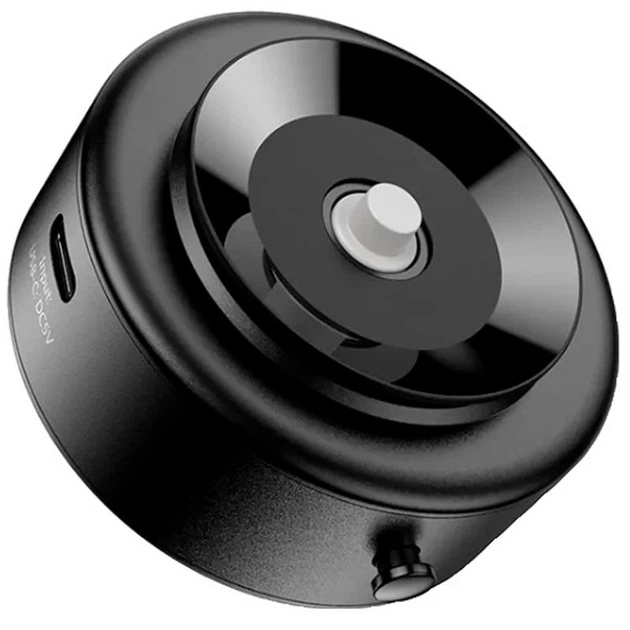 Вакуумний магнітний тримач для телефону Hoco DCA47 Vacuum Adsorption Magnetic Mobile Phone Holder Чорний - зображення 2