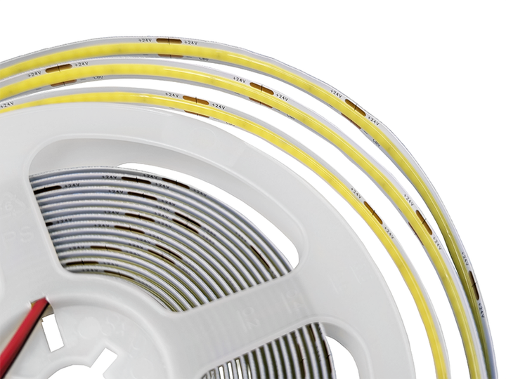 Світлодіодна стрічка MTK COB 320led-8mm-24V IP20 9W/m 6000-6500K (MTK-ULTRA-320WСОВ-24) (1023086) - зображення 2