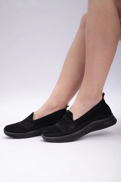 Слипоны женские Where Uwear черные 351005_40 (25 см) - Фото 1 Слипоны женские Where Uwear черные 351005_40 (25 см) - изображение 1