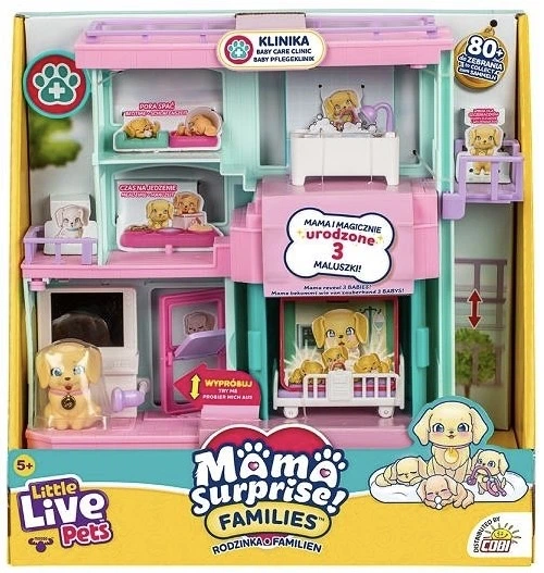 Interaktywny zestaw Cobi Little Live Pets Mama Surprise Króliki (26673) (5902251500566) - obraz 2