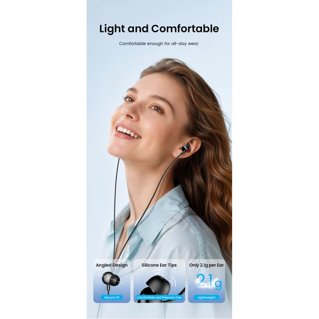 Наушники Vention Echo Lite USB-C In-Ear Wired Black (GBBBAV) - Фото 9 Наушники Vention Echo Lite USB-C In-Ear Wired Black (GBBBAV) - изображение 9