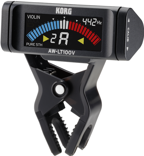Tuner chromatyczny Korg AW-LT100 V - obraz 2