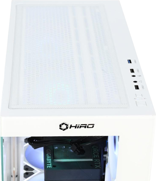 Komputer NTT System HIRO Aurora White Edition (ZKG-i5B580-WH01A) - obraz 4