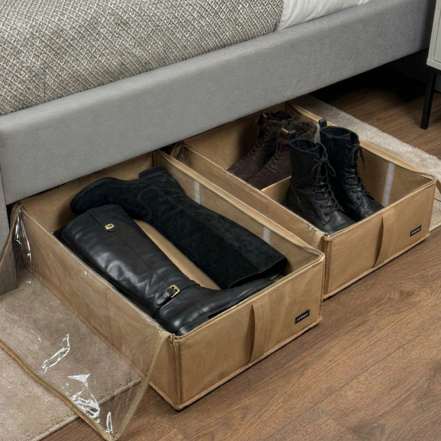 Бокс ORGANIZE с 3 перепонками Бежевый (KHV-3-beg) - изображение 4