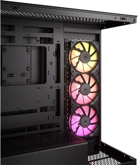 Корпус Corsair iCUE Link 3500X RGB Black (CC-9011280-WW) / без БП / Черный - изображение 5