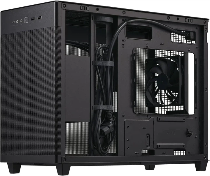 Корпус ASUS Prime AP201 / Micro-ATX / Mini-ITX / без БП / USB Type-C / 1x120mm / Черный - изображение 5