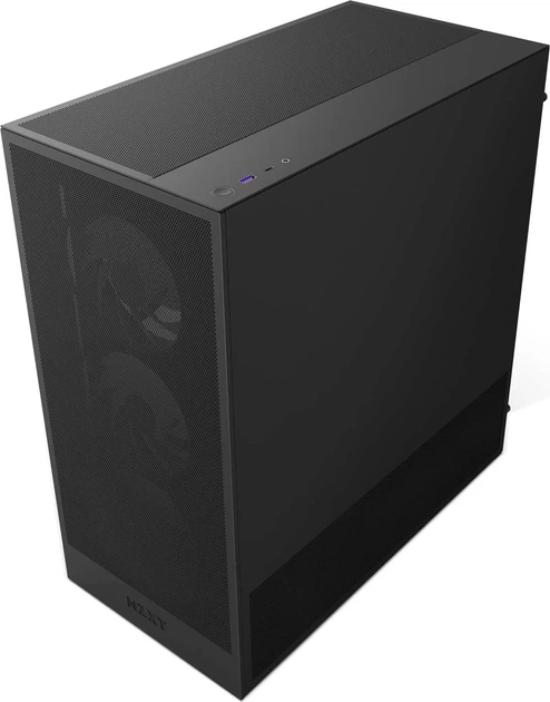 Корпус NZXT H5 Flow RGB (CC-H52FB-R1) / без БП / Черный - изображение 5