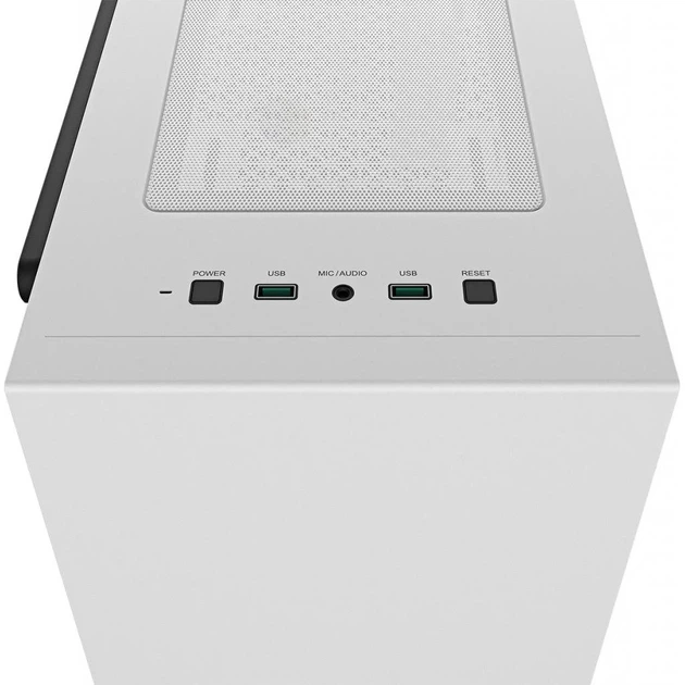 Корпус DeepCool MACUBE 110 WH / Micro-ATX / Mini-ITX / без БП / Стеклянная панель / Белый - изображение 9