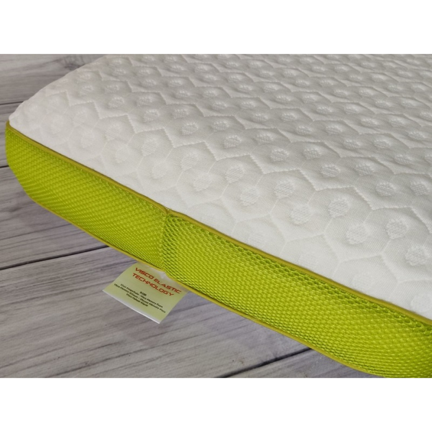 Ортопедична подушка Galaxy Motion ERGO FOAM, 1.0 м'яка, 40x65 см, висота 15 см, Світло-зелений - зображення 7