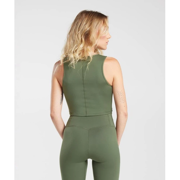 Спортивный топ Gymshark b8a2hc62 XL хаки (100010691) - изображение 3