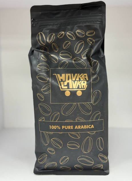 Кофе в зернах Havka Lavka 1 кг 100% арабика натуральный зерновой для кофемашины альтернативного заваривания кофейные зерна ароматный напиток домашнего профессионального приготовления - изображение 2