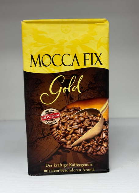 Кофе молотый Mocca Fix Gold 500 г купаж арабика/робуста, среднее обжаривание, средний помол - Фото 2 Кофе молотый Mocca Fix Gold 500 г купаж арабика/робуста, среднее обжаривание, средний помол - изображение 2
