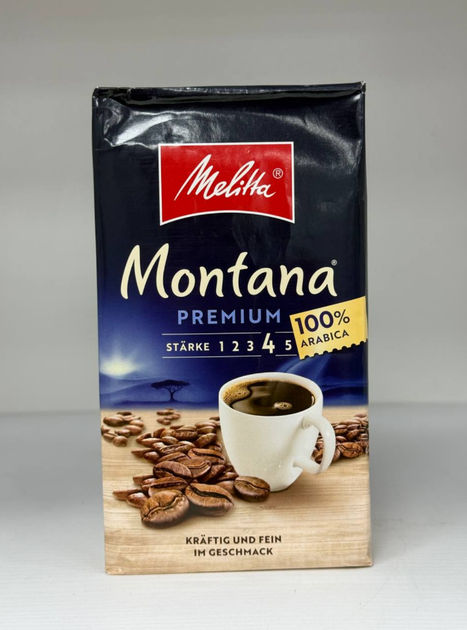 Кава мелена Melitta Montana середнє обсмажування 500 г арабіка - зображення 3