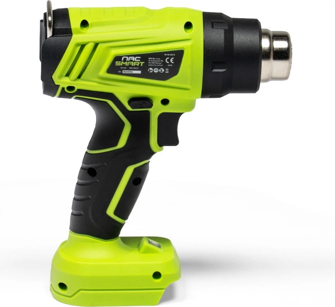 Opalarka akumulatorowa Nac SMART NS-HG-20V-B 20 V bez akumulatora i ładowarki (5905842532199) - obraz 2