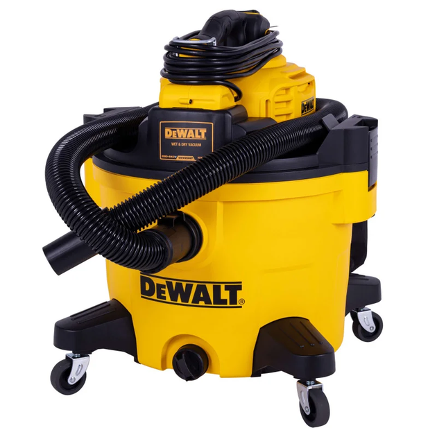 Пилосос-повітродувка DeWalt 1080Вт 12.5кПа контейнер 34л 10.8кг - изображение 2