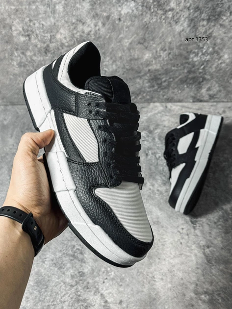 Кросівки City Pulse 43 (27-27.5 см) Black White (арт 1353) - зображення 7