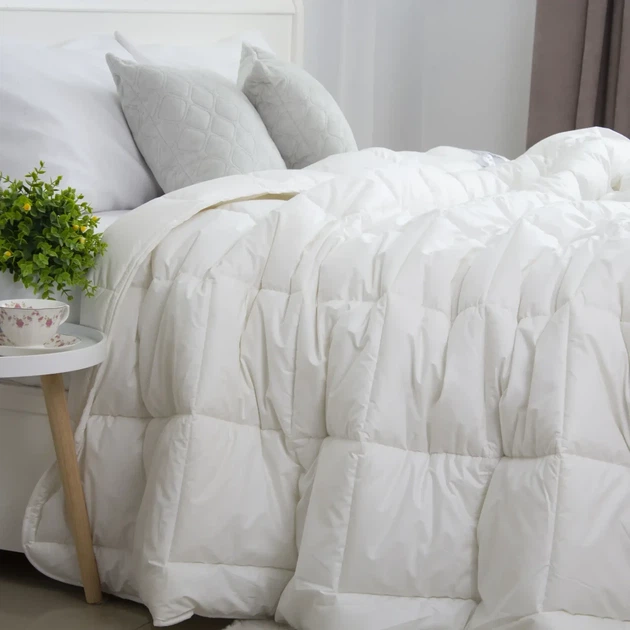 Одеяло всесезонное евро COTE BLANC Wool 200×210 см овечья шерсть хлопок батист 300 г/м² (1-00196_00000) - Фото 1 Одеяло всесезонное евро COTE BLANC Wool 200×210 см овечья шерсть хлопок батист 300 г/м² (1-00196_00000) - изображение 1