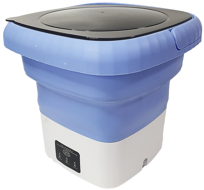 Портативна міні-пральна машина RIAS BN-M3 складна 7L 220V Blue (3_08184) - зображення 3