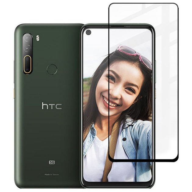 Защитное стекло Fiji Premium для HTC U20 5G полная проклейка Anti-Static черный - Фото 1 Защитное стекло Fiji Premium для HTC U20 5G полная проклейка Anti-Static черный - изображение 1