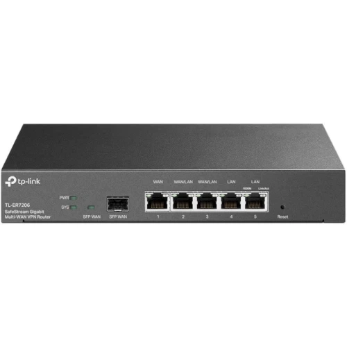 Роутер TP-LINK TL-ER7206, Black - Фото 1 Роутер TP-LINK TL-ER7206, Black - изображение 1