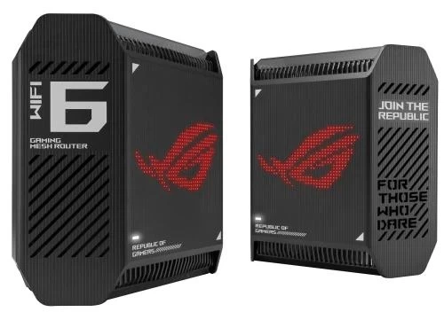 Беспроводная система Wi-Fi Asus ROG Rapture GT6 (2-pack), Black - Фото 1 Беспроводная система Wi-Fi Asus ROG Rapture GT6 (2-pack), Black - изображение 1