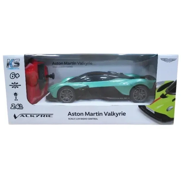 Автомобиль KS DRIVE на р/к ASTON MARTIN VALKYRIE 250GAVGS Зеленый shop (5056689112447) - Фото 2 Автомобиль KS DRIVE на р/к ASTON MARTIN VALKYRIE 250GAVGS Зеленый shop (5056689112447) - изображение 2
