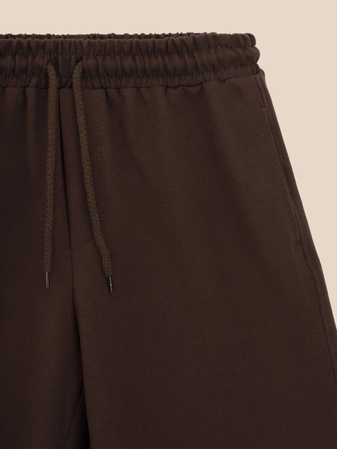 Спортивні шорти однотонні для хлопчика LAWA BBC02333 146 см Коричневий shop (2000999593406) - зображення 2