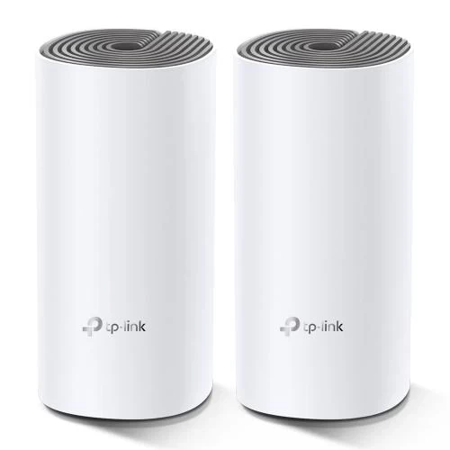 Беспроводная система Wi-Fi TP-LINK Deco E4 (2-pack), White - Фото 1 Беспроводная система Wi-Fi TP-LINK Deco E4 (2-pack), White - изображение 1