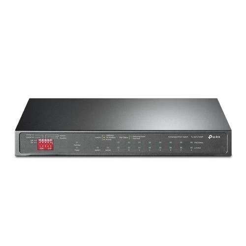 Коммутатор TP-Link TL-SG1210MP, Black - Фото 1 Коммутатор TP-Link TL-SG1210MP, Black - изображение 1