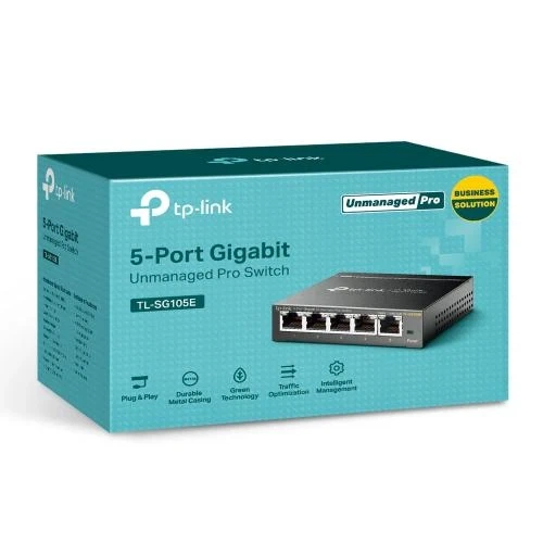 Коммутатор TP-LINK TL-SG105E - Фото 3 Коммутатор TP-LINK TL-SG105E - изображение 3