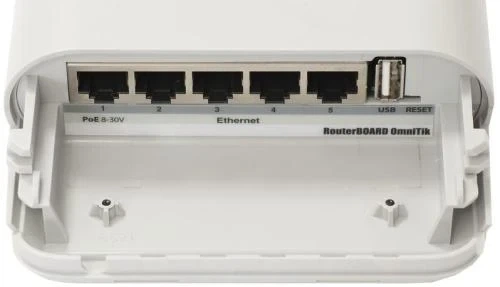 Точка доступа MikroTik OmniTIK 5, White (RBOmniTikU-5HnD) - изображение 3