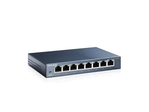 Комутатор TP-LINK TL-SG108 - Фото 1 Комутатор TP-LINK TL-SG108 - зображення 1