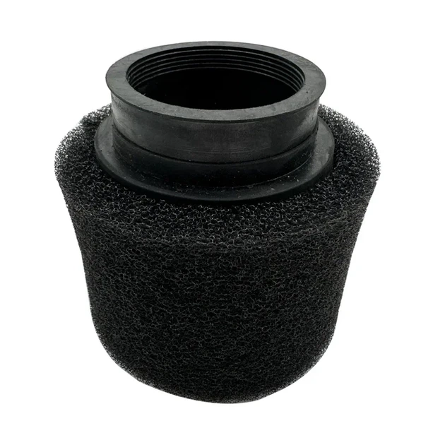 Фільтр повітряний нульовик d-50mm прямий з хомутом чорний (A533-6866) - изображение 4