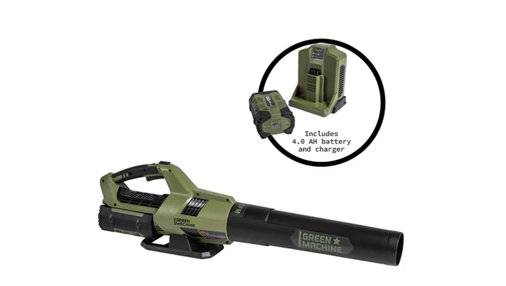 Аккумуляторная воздуходувка Green Machine GMLB6202 - изображение 5