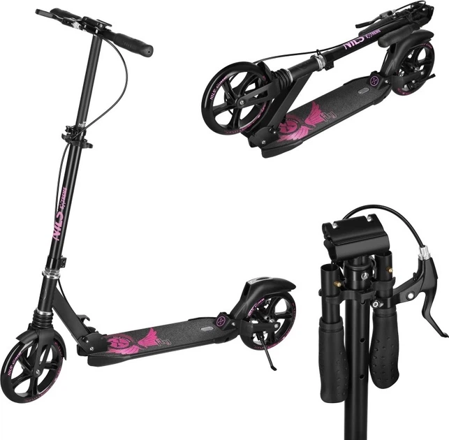 Самокат Nils Extreme Fly HM800 Pink (5905504100117) - зображення 5