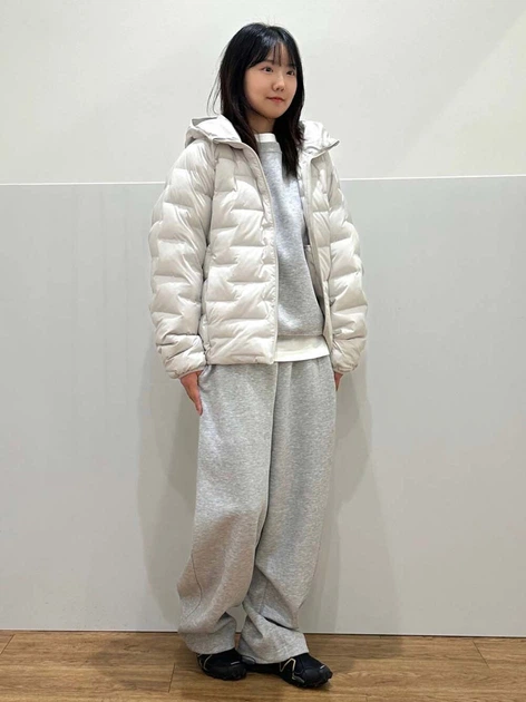 Куртка демисезонная с капюшоном мужская Uniqlo 850669951 2XL Серая (1159860737) - изображение 18