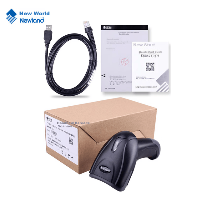 Newland NLS-OY20 2D QR-кодовий сканер дротовий сканер штрих-кодів з USB-інтерфейсом для мобільних платежів супермаркет POS Express-сканування - Фото 5 Newland NLS-OY20 2D QR-кодовий сканер дротовий сканер штрих-кодів з USB-інтерфейсом для мобільних платежів супермаркет POS Express-сканування - зображення 5