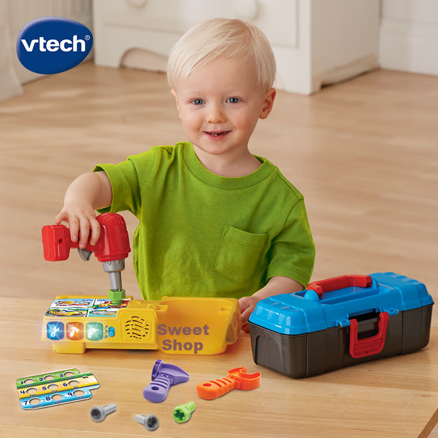 Набор VTech интерактивный обучающий для ролевых игр «ремонт», для мальчиков - Фото 5 Набор VTech интерактивный обучающий для ролевых игр «ремонт», для мальчиков - изображение 5