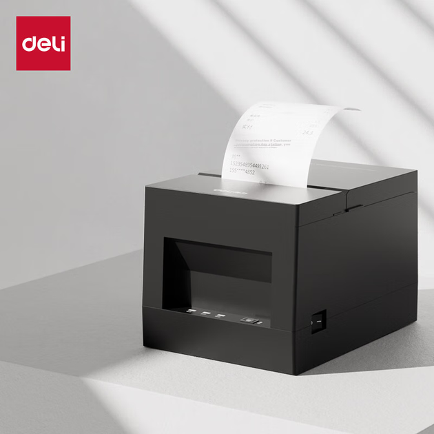 Deli DL-801P (НОВЫЙ), Jingdong, Термопринтер чеков на вынос, для супермаркетов, розничной торговли, предприятий общественного питания, магазинов молочного чая Meituan Wolemei, 80-мм принтер чеков, модель с USB-подключением. - Фото 6 Deli DL-801P (НОВЫЙ), Jingdong, Термопринтер чеков на вынос, для супермаркетов, розничной торговли, предприятий общественного питания, магазинов молочного чая Meituan Wolemei, 80-мм принтер чеков, модель с USB-подключением. - зображення 6