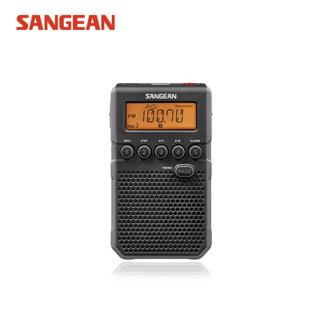 SANGEAN DT-800C, цифровой мини-будильник-радиоприемник, портативный, для пожилых людей, для студентов, для университетского вещания, FM, английский язык, CET-4/6 - изображение 4