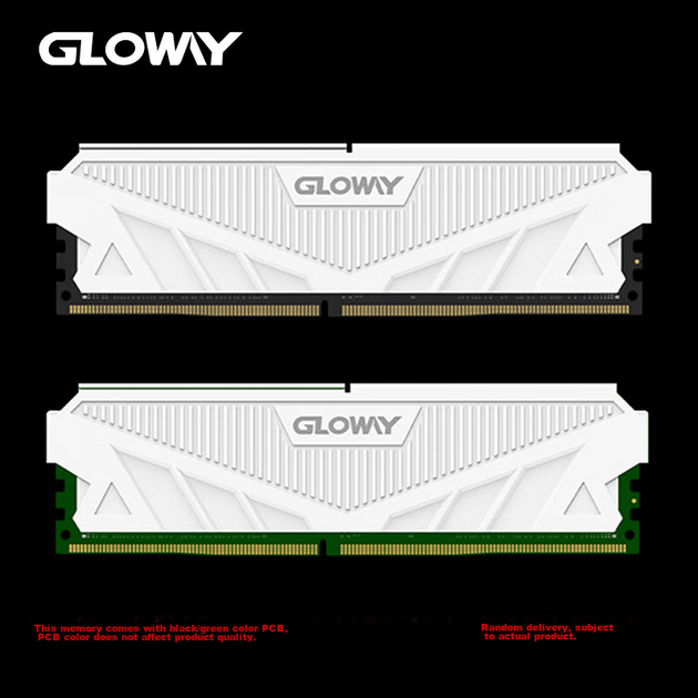 Модуль оперативной памяти Gloway 16 ГБ DDR4 3200 для настольных компьютеров, планка Tianche RAM Bar, чипы Premium Chips, CL18, цвет Moonlight White, аксессуар для компьютера AI. - изображение 4